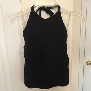 American Eagle Cropped Halter Top
